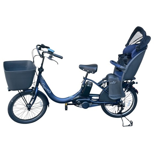 ★ Panasonic  ギュット クルーム R DX  電動アシスト自転車　ネイビー  ELRD03  ELRD03V バッテリー　16Ah 20インチ/3段変速