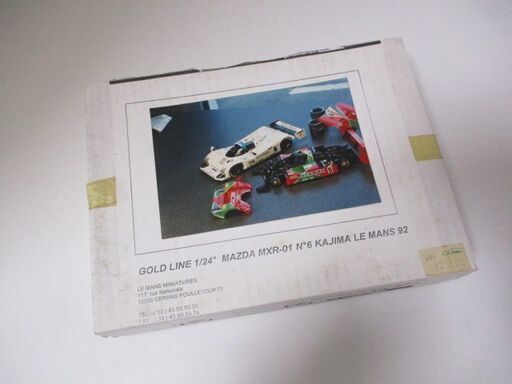 G∝9 ガレージキット 1/24 鹿島建設 マツダ MXR-01 No.6 ル・マン 1992年 MAZDA KAJIMA 検：未使用品 希少/レア/入手困難