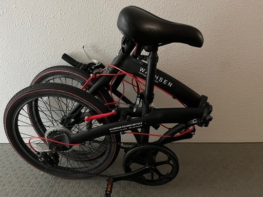 ✨【引っ越し特価‼️】WACHSEN 20インチ折りたたみ自転車? 6段変速 ?鍵サービス付き✨