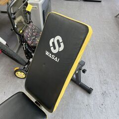 WASAI トレーニングベンチ フラットベンチ 折りたたみ インクラインベンチ 札幌市手稲区の画像