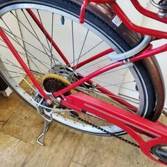 B654 普通自転車★AvecVent★26インチ★6段変速