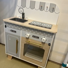 【決まりました】木製キッチン＆おままごとセット
