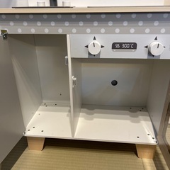 【決まりました】木製キッチン＆おままごとセットの画像