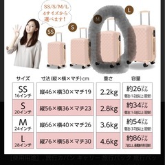 ダンロップ 　キャリーケース  Mサイズ  の画像