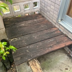 名護市屋部個人宅ウッドデッキ工事 - 名護市