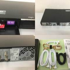 🐱プライスdown！【本日の目玉品】【訳アリ！】シャープ 320GB 2チューナー ブルーレイレコーダー AQUOS BD-HDW63「管理No9」の画像