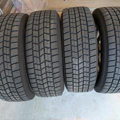 1シーズン使用スタッドレスタイヤ付きアルミ4本セットの画像