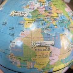 地球儀の画像