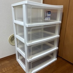 アイリスオーヤマ　衣装ケース　4段 の画像