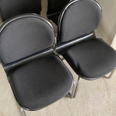 値下げ　会議椅子　オフィスチェア　THONET FLEXTRN トーネット　黒　在庫4脚の画像