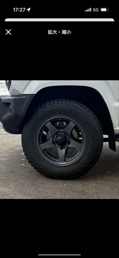 オフパフォーマーRT5N 16×5.5J+22 TOYO 185/85R16 21年製スタッドレス