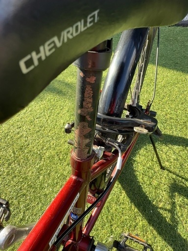 【引き渡し決定】シボレー CHEVROLET 子供用 自転車 22インチ クロスバイク 22型 外装6段変速 CHEVY Jr.Cross226 レッド