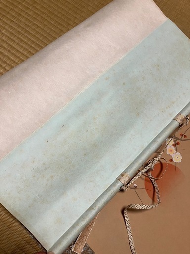 春陽掛軸中古鶴骨董品