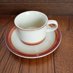【新品未使用品】コーヒーカップ＆ソーサー ６セット①の画像