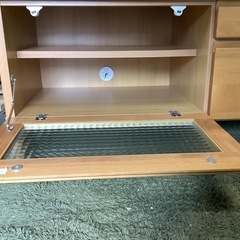 【リサイクルサービス八光】幅 79・9cm  ISSEIKI    FLOCK-2 TV ボード80 (WALNUT)の画像