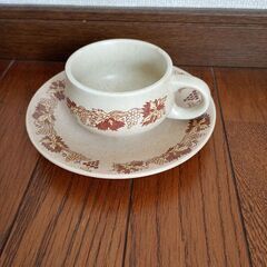 【新品未使用品】コーヒーカップ＆ソーサー ６セット②の画像