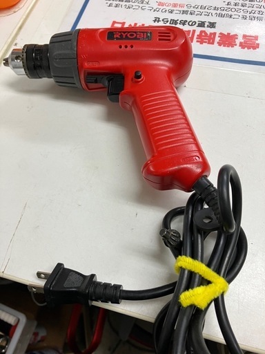 A2503-677 RYOBI ドライバドリル コード式 正転・逆転可 FDD-10 2000年製 通電確認済み キズ汚れ有り