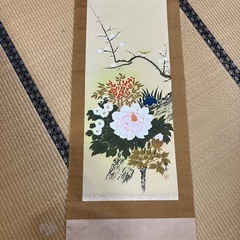 珠香掛軸中古骨董品