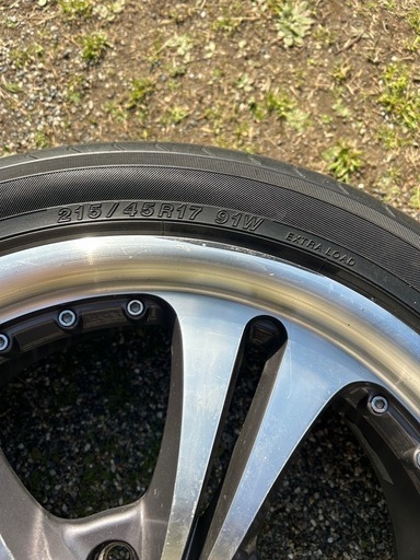 アルミホイルタイヤ4本