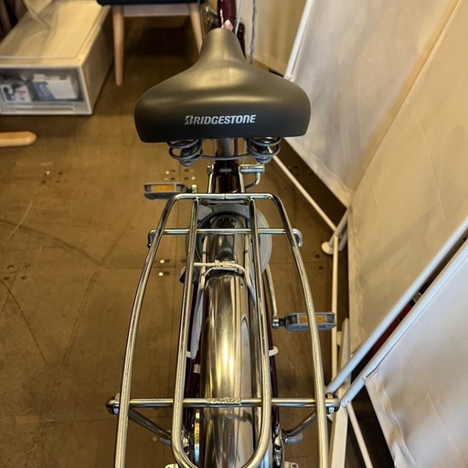《売約済》【武蔵小山店】 BRIDGESTONE ブリジストン ブリヂストン シティサイクル 自転車 ママチャリ 一般自転車 パープル 鍵3本 オートライト 24インチ プロムナード