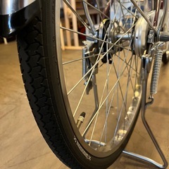 《売約済》【武蔵小山店】 BRIDGESTONE ブリジストン ブリヂストン シティサイクル 自転車 ママチャリ 一般自転車 パープル 鍵3本 オートライト 24インチ プロムナードの画像