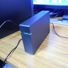 3,5インチ 外付けハードディスク 1TB 使用時間約15時間の画像
