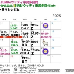 2025.4 名前の無いZUMBA®︎サークル004