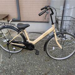 26インチ　自転車　ほぼ新品