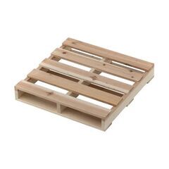 未使用 CAINZ カインズ すのこパレット ① 4枚セット 1枚のサイズ 48.5×48.5×8cmの画像