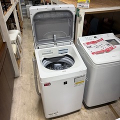2022年製　シャープ　洗濯機　洗濯乾燥機　8.0kg 乾燥4.5kg の画像