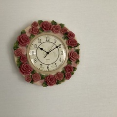 アンティーク壁掛け時計の画像