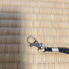 【お話中】ネックストラップ　黒　45cmの画像