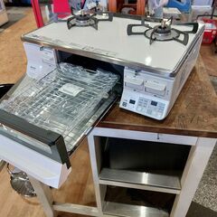 【愛品館 市原店】リンナイ　2023年製　都市ガス用/ガステーブル　RTS65AWK3RG-WL【愛市IFC052753-104】の画像