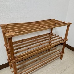 木製 シンプルラック
の画像