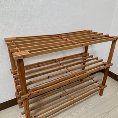 木製 シンプルラック
の画像