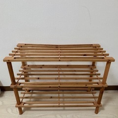 木製 シンプルラック
