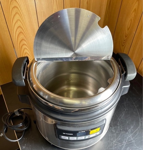 【動確済み】2019年 タイガー マイコンスープジャー JHI-N080 単相 100V スープジャー 業務用 TIGER スープ 味噌汁 カレー 保温 大阪発