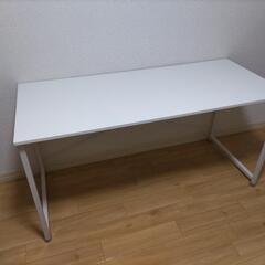 パソコンデスク　140×60　ホワイト