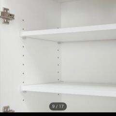 ニトリ レンジボード ホワイトの画像