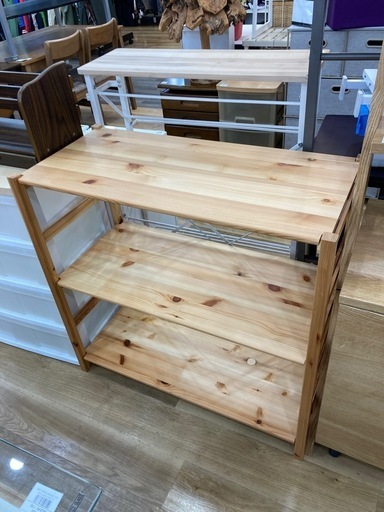 【トレファク高槻店】取りに来られる方限定！無印良品のウッドラックのご紹介です！