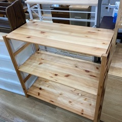 【トレファク高槻店】取りに来られる方限定！無印良品のウッドラック...