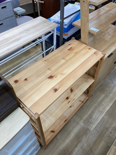 トレファク高槻店】取りに来られる方限定！無印良品のウッドラックのご