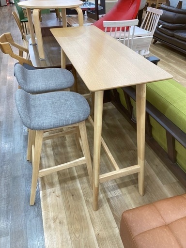 【トレファク高槻店】取りに来れる方限定！ニトリのカウンターテーブル＆チェアのご紹介です！