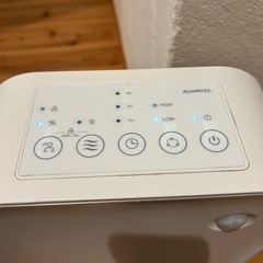 人感センサー付セラミックファンヒーターの画像