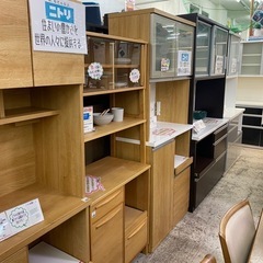 【愛品館 江戸川店 】2枚スライド扉 キッチンボード 泉洋加工株式会社の画像