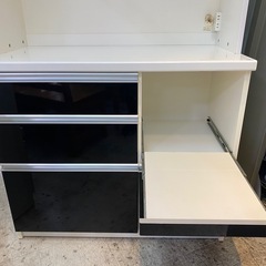 【愛品館 江戸川店 】2枚スライド扉 キッチンボード 泉洋加工株式会社の画像