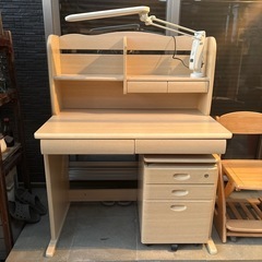 学習机、椅子セットの画像