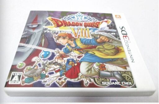 Nintendo　3DS　ソフト　ドラゴンクエスト8　空と海と呪われし姫君　動作良好ドラクエ8　ドラゴンクエストⅧ　箱　取説付き　任天堂