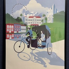 シンガポール　ラッフルズホテル　ポスター