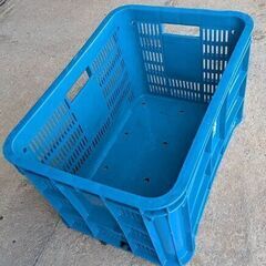 【値下げ】中古　みかんコンテナ　青色　72個  50円/個の画像